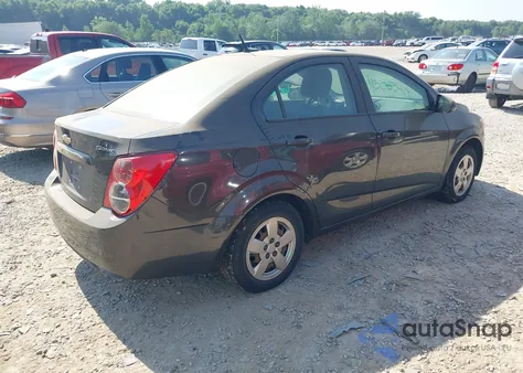 2013 Chevrolet Sonic Ls Auto from USA, damaged, VIN 1G1JA5SH8D4255388